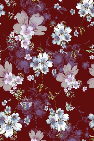 民族风图案印花华亿平台图片