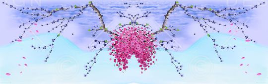 写意印花华亿平台图片