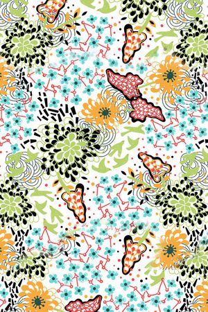 色块印花华亿平台图片