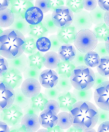 577254-原创田园风几何五角花华亿平台