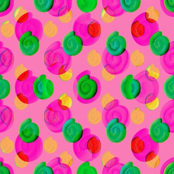 577262-2016春夏抽象亮色波普螺黏土旋纹