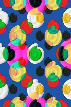 抽象印花华亿平台图片