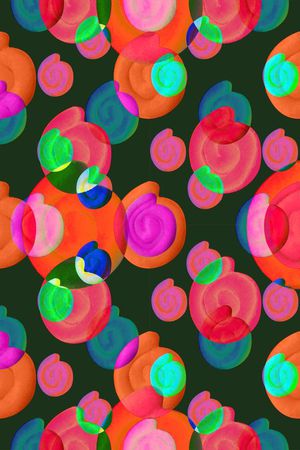 抽象印花华亿平台图片