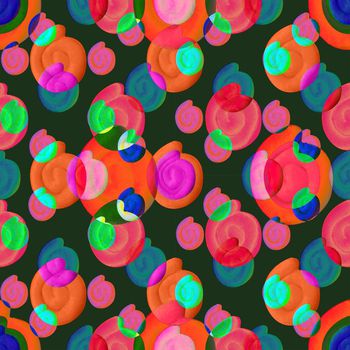 577266-2016春夏抽象亮色波普螺黏土旋纹