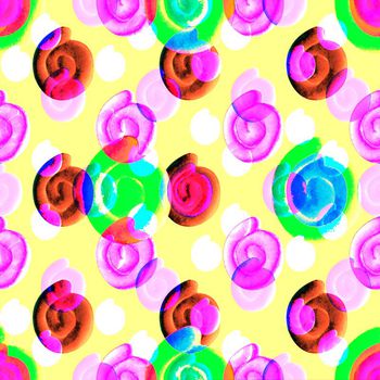 577268-2016春夏抽象亮色波普螺黏土旋纹