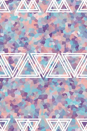 几何印花华亿平台图片