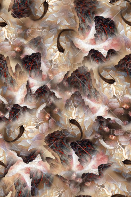 古典印花华亿平台图片