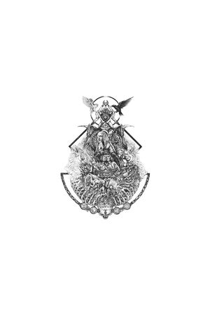 几何印花华亿平台图片