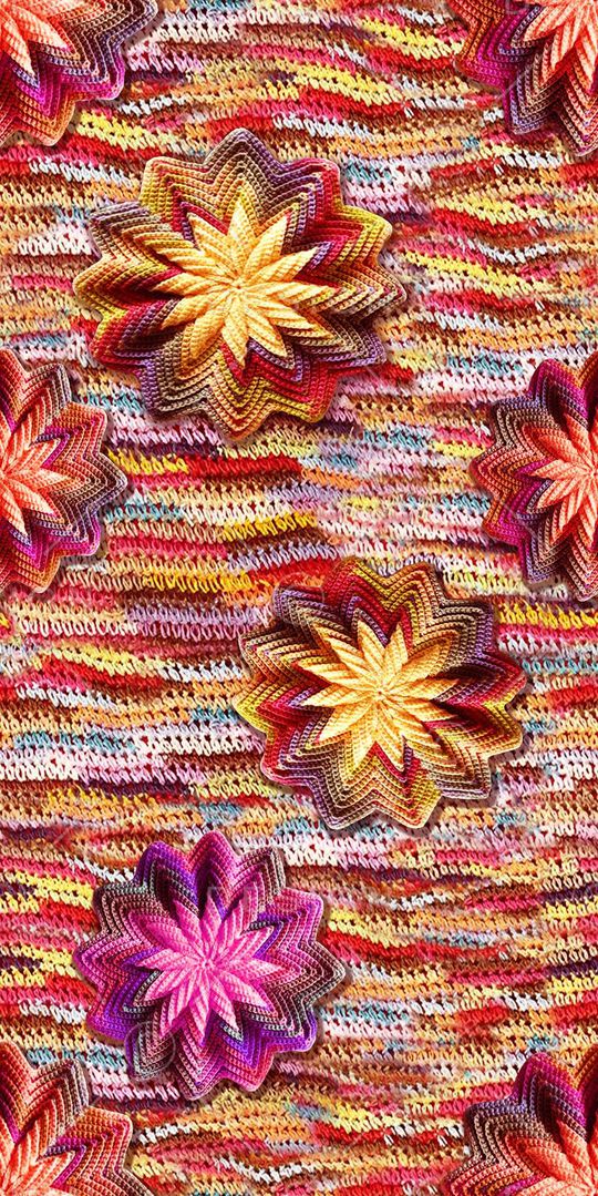 钩花 花边 织物印花华亿平台图片