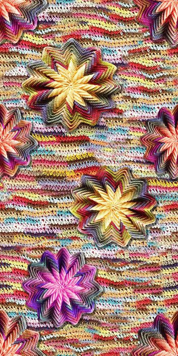 577494-时尚钩花 花边织物