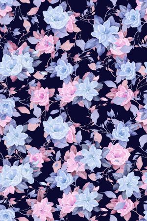 花朵印花华亿平台图片