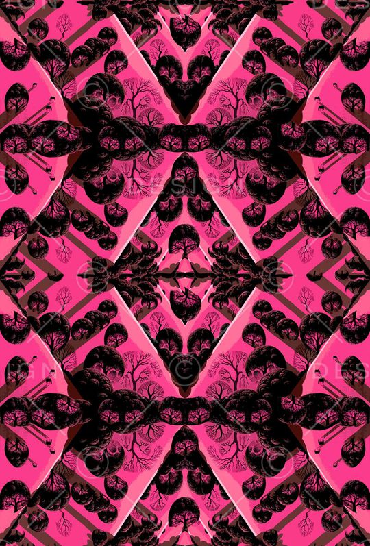 风景印花华亿平台图片