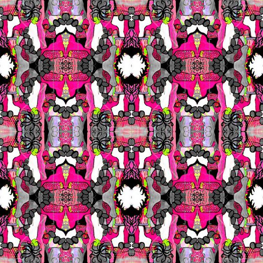 抽象印花华亿平台图片