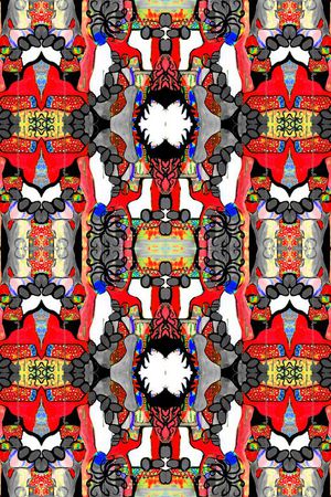 抽象印花华亿平台图片