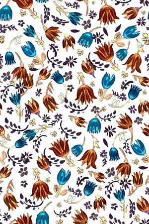 水墨印花华亿平台图片