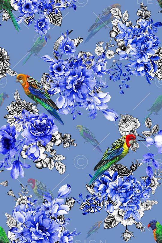 中国风印花华亿平台图片