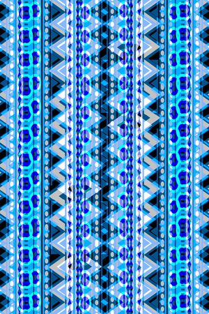 几何格子印花华亿平台图片