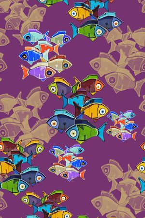 色彩斑斓印花华亿平台图片