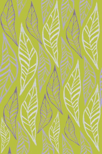 577945-时尚大牌春夏大牌水彩叶脉