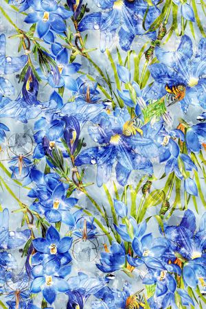 服装设计印花华亿平台图片