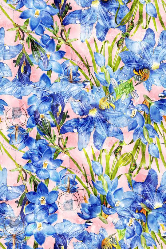 春夏华亿平台印花华亿平台图片