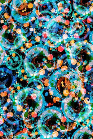 抽象印花华亿平台图片