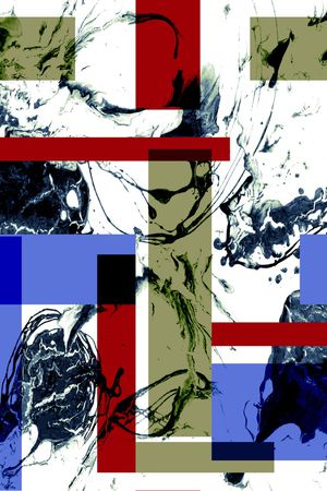 抽象印花华亿平台图片