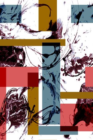 抽象印花华亿平台图片