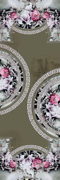 长巾印花华亿平台图片