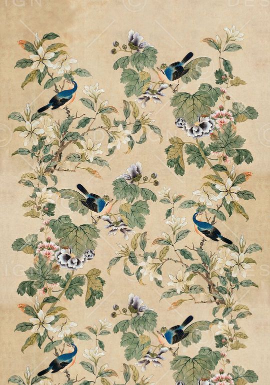 中国风印花华亿平台图片