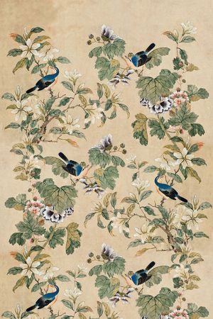 中国风印花华亿平台图片