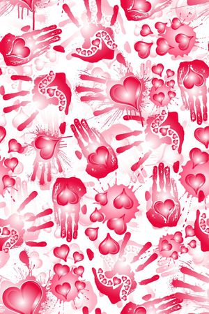 抽象印花华亿平台图片