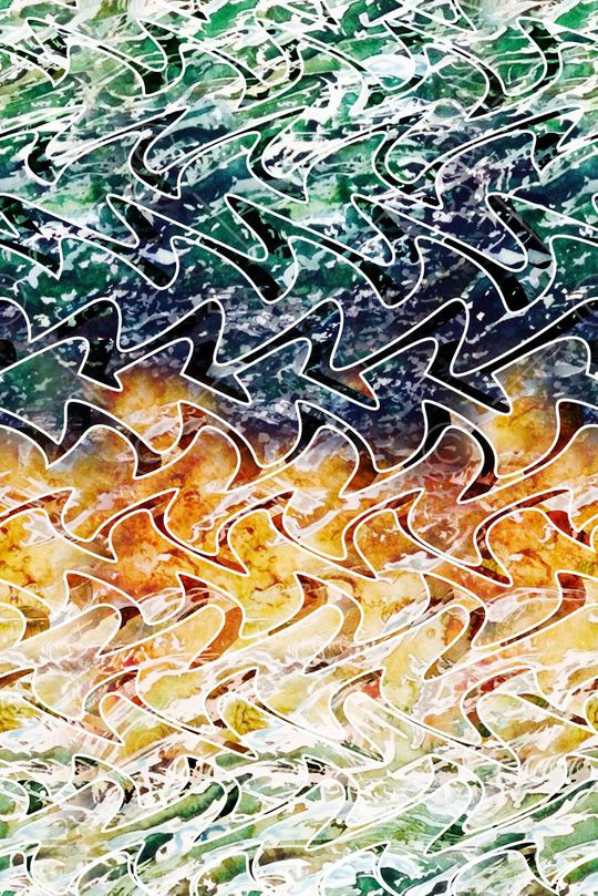 欧美大气印花华亿平台图片