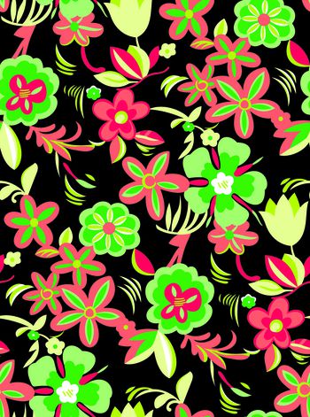 578389-流行时尚花卉