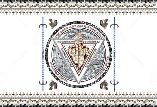 复古印花华亿平台图片