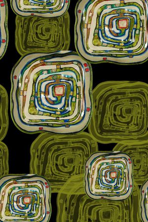 时尚大牌印花华亿平台图片