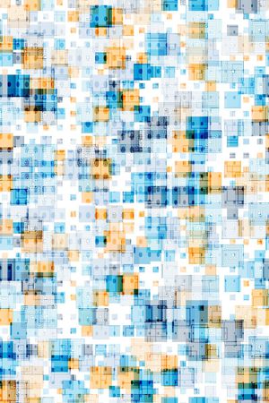 不规则几何印花华亿平台图片