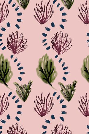 笔触印花华亿平台图片