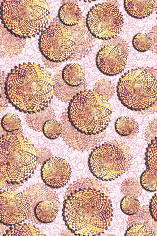 潮流时尚大牌印花华亿平台图片