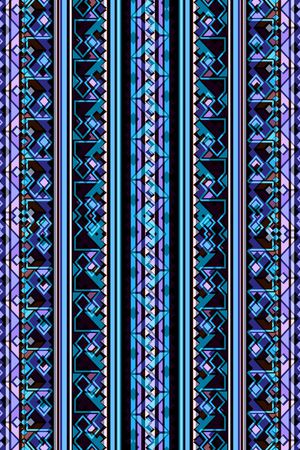 几何格子印花华亿平台图片