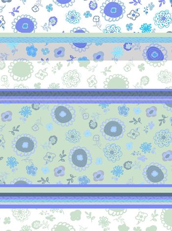 578509-Stripes mixed flo