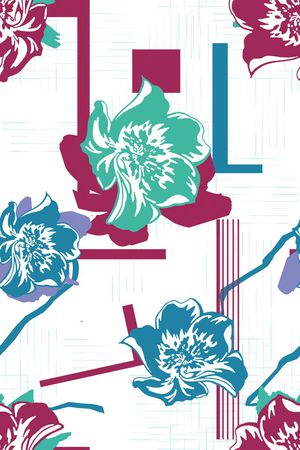 流行时尚印花华亿平台图片