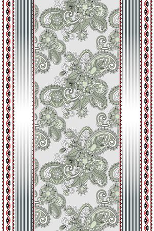 时尚高贵大气印花华亿平台图片