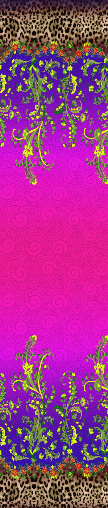 578602-双边定位裙边花设计