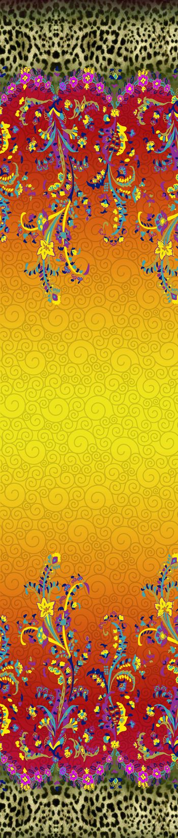 578603-双边定位裙边花设计