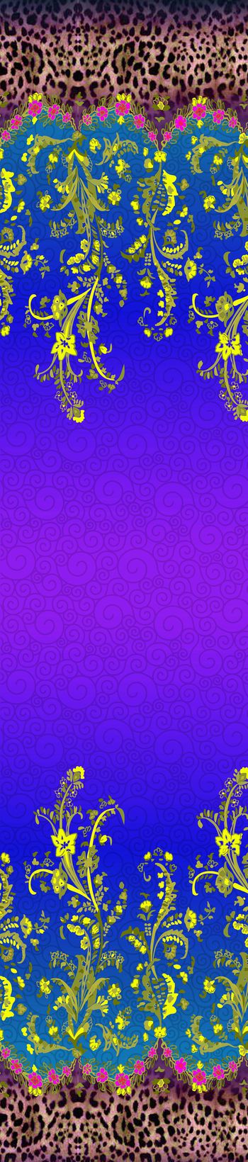 578605-双边定位裙边花设计