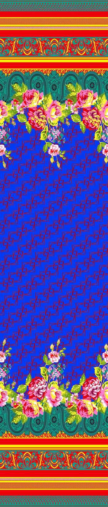 578608-双边定位裙边花设计