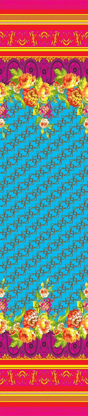 578610-双边定位裙边花设计