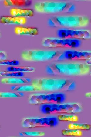 抽象图案印花华亿平台图片