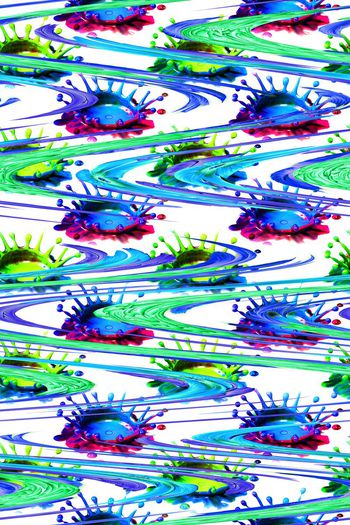 578654-炫彩颜料水滴波纹喷溅